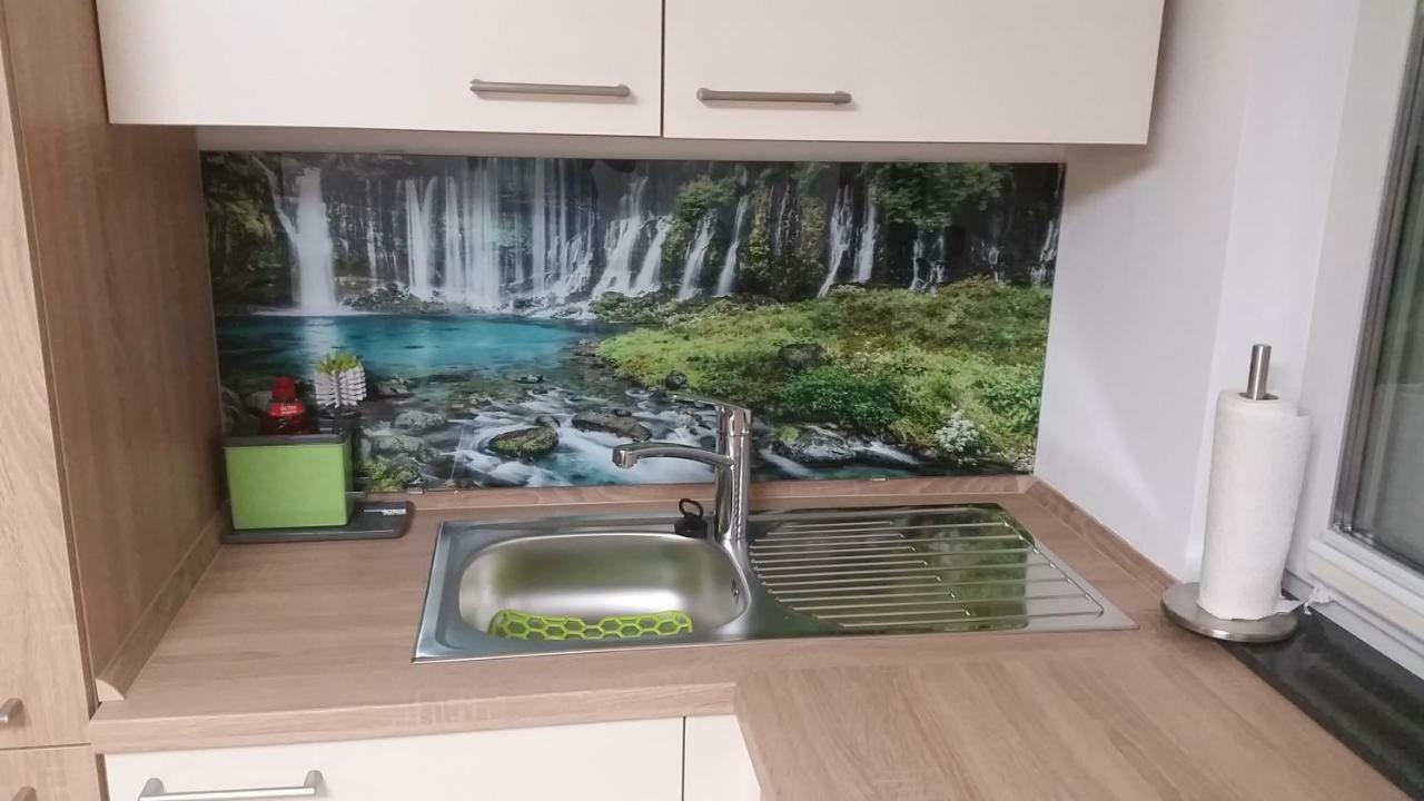 Ferienwohnung Sandra ホッケンハイム エクステリア 写真