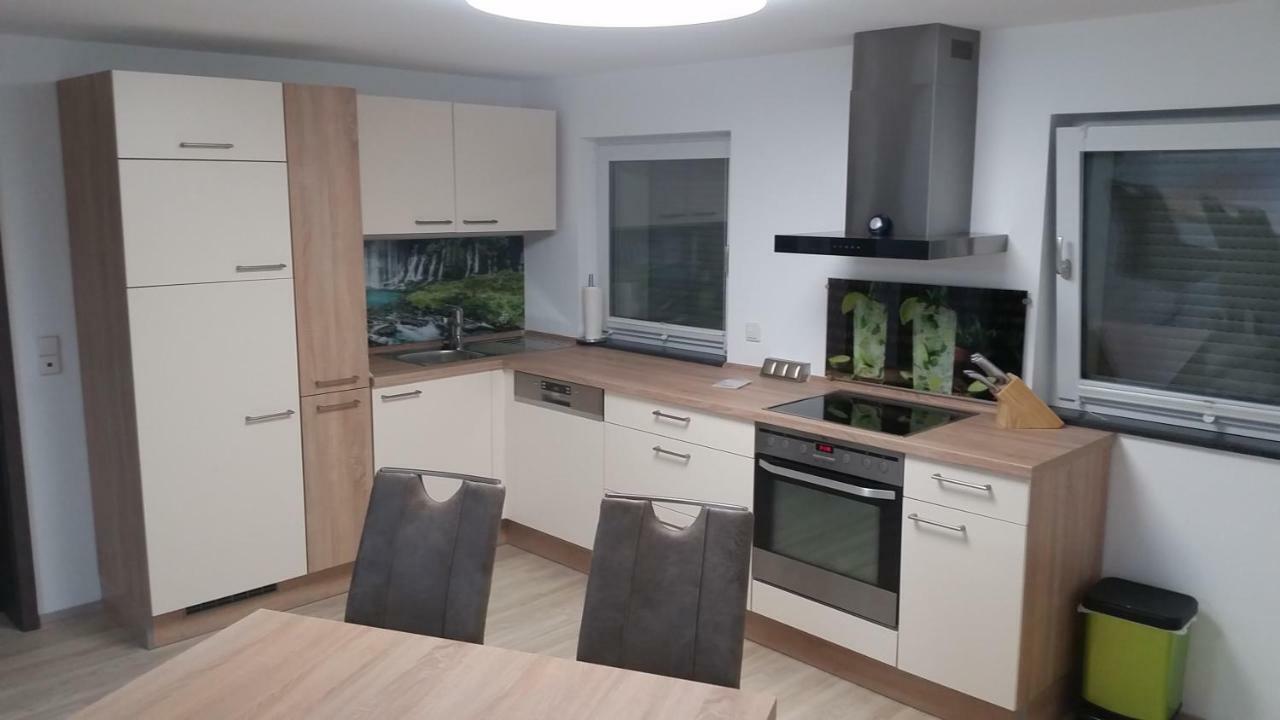 Ferienwohnung Sandra ホッケンハイム エクステリア 写真